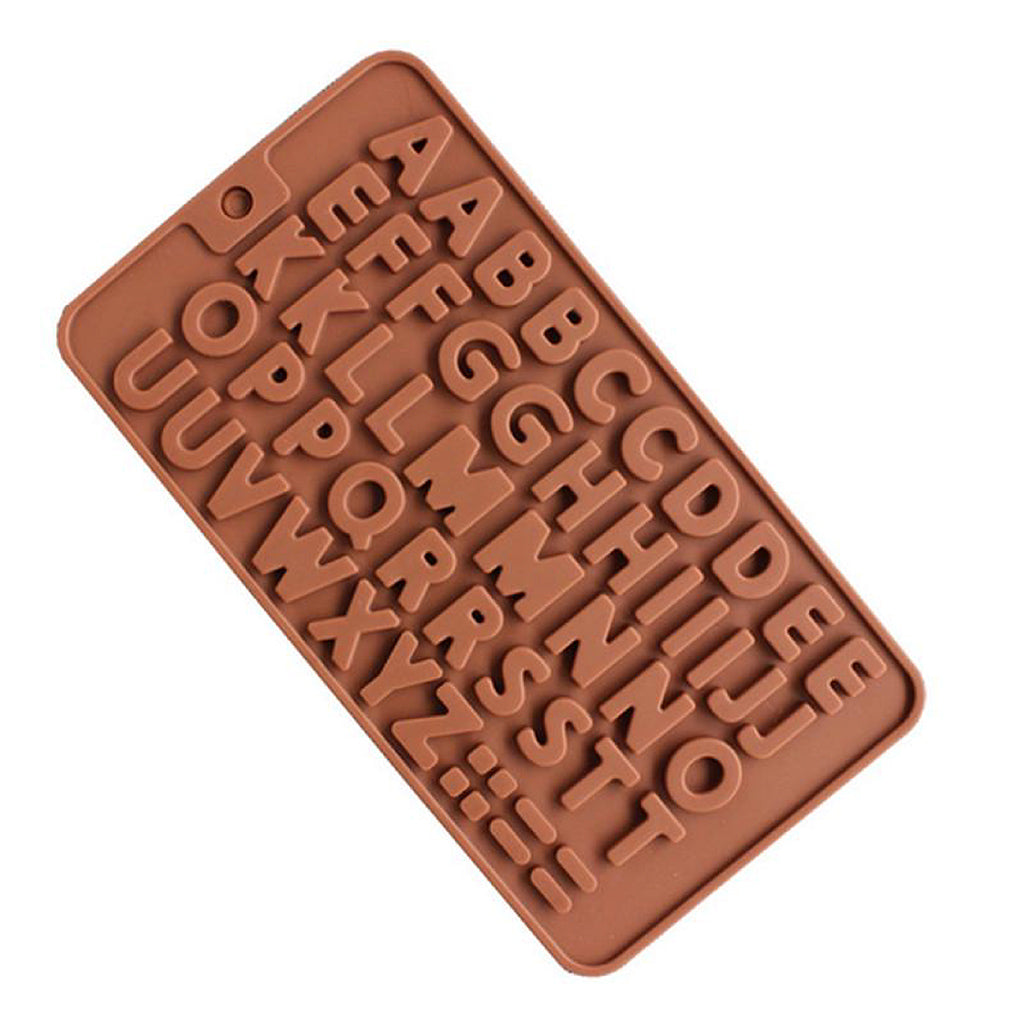 Forma de Silicon pentru Ciocolata -  Litere de Tipar