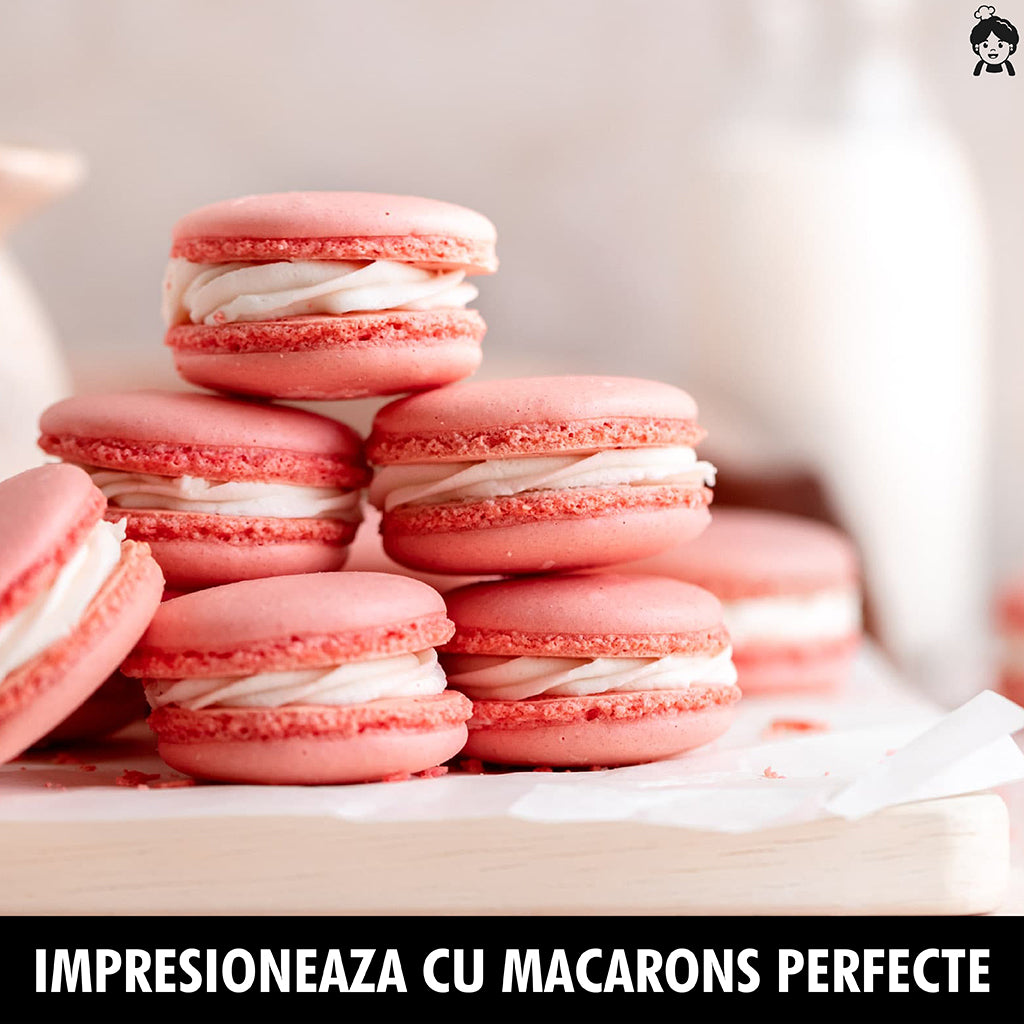 Kit Macarons cu Tava si Accesorii Sweet Delight
