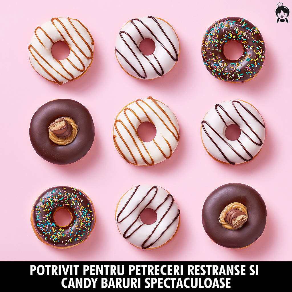 Stand din Lemn pentru Donuts SweetParty